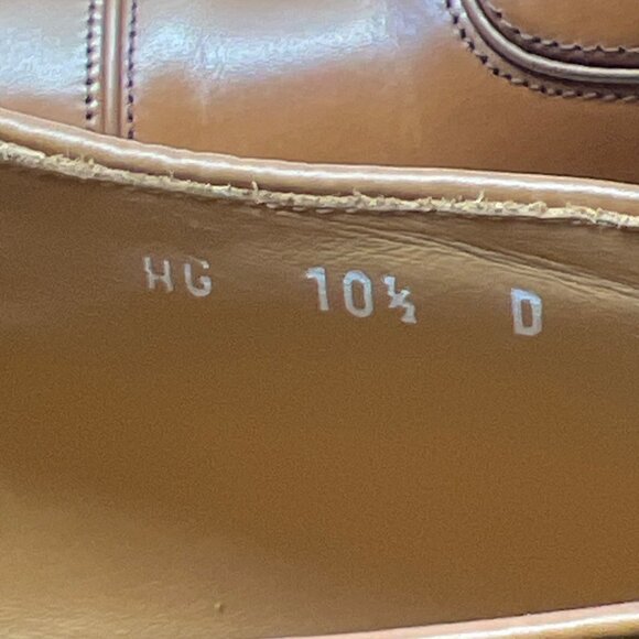 Salvatore Ferragamo Fermin Brown Leather Shoes Men Oxfords Shoes Size 10.5D - Picture 12 of 15